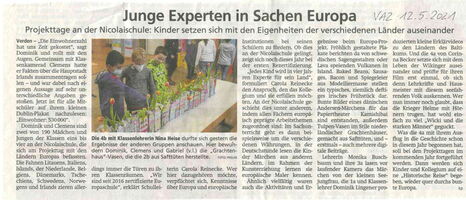 15.05.2021 Junge Experten in Sachen Europa